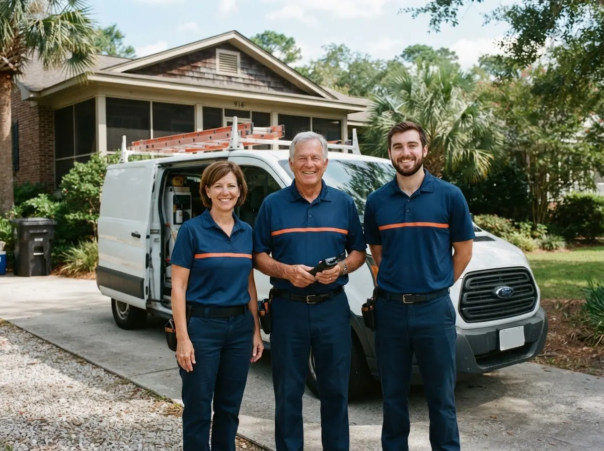 The Harbor Pine Pest Control team, pest control service in Mount Pleasant, SC